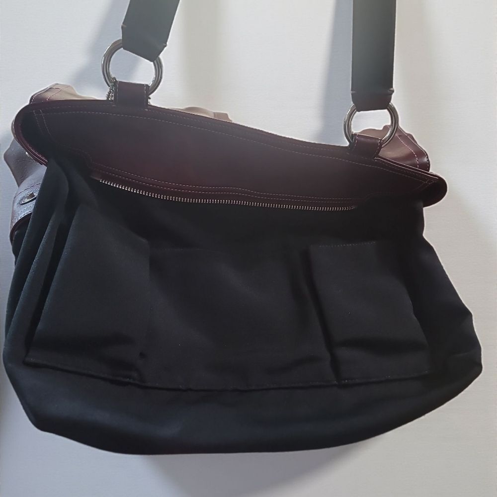 Coach Burgundy Shoulder Bag New never used - Picture 8 of 13